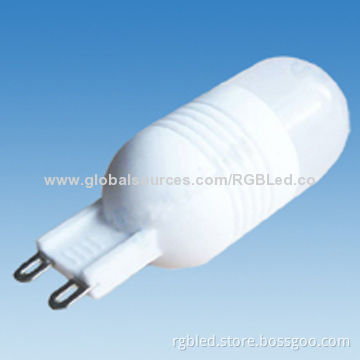 G9 LED Lamp with 16pcs 3014 SMD, 160lm, 2.0W Power, 180° Angle and 120V/230V AC